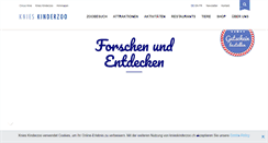 Desktop Screenshot of knieskinderzoo.ch